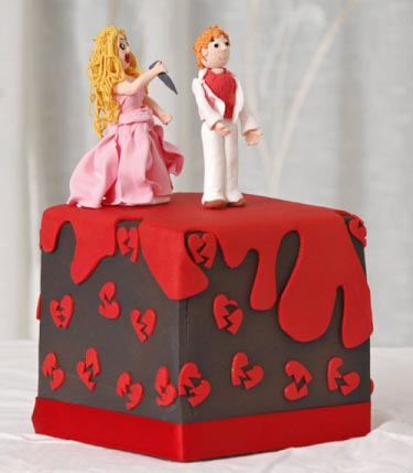 Торт на развод: фото с креативными идеями