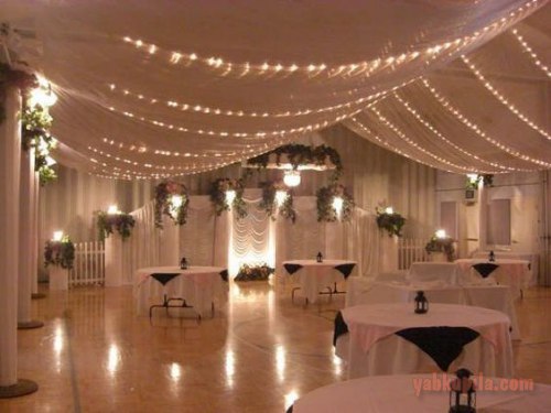 Оформление зала к свадьбе: стильно и современно