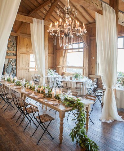 Оформление зала к свадьбе: стильно и современно