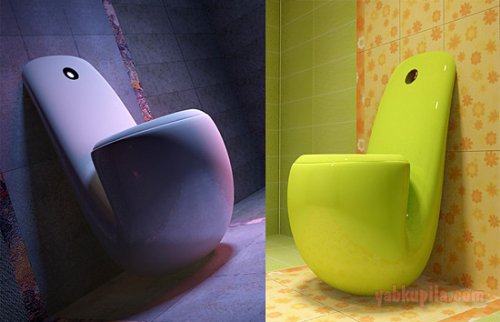 Необычный дизайн туалета: современные идеи (15 фото)