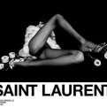 Туфли-ролики на каблуках от Saint Laurent
