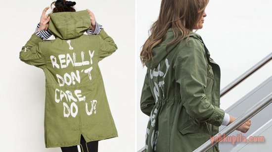Куртка Мелании Трамп спровоцировала скандал