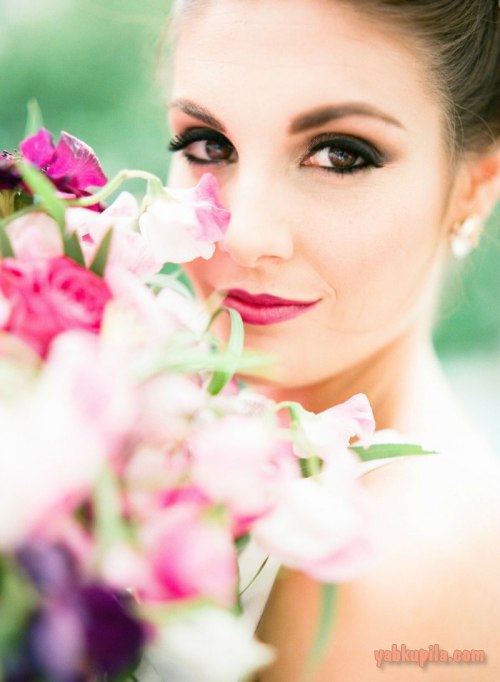 Смелый макияж для смелых невест: фото с 12 образами