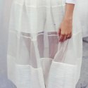 Длинная прозрачная юбка: с чем носить?