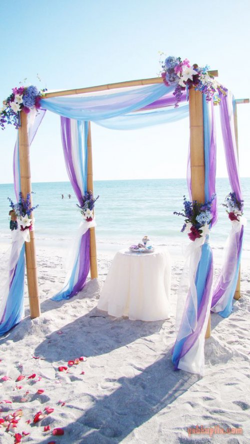 свадьба на пляже идеи оформления