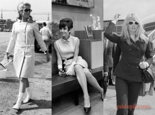 Знаменитости в аэропорту: стиль за последние 50 лет