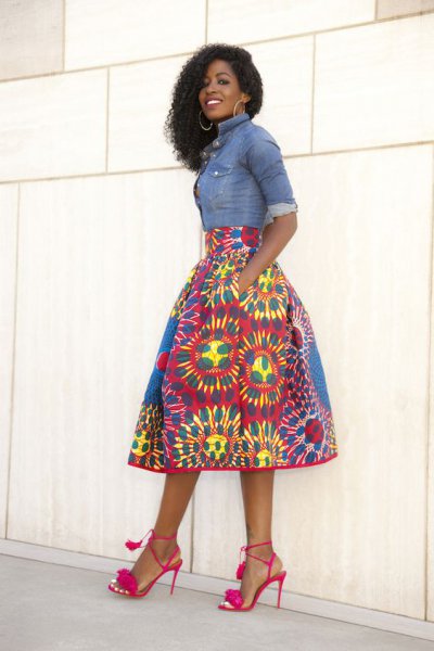 Современный африканский стиль в одежде