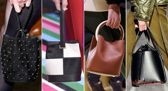 Женская сумка-ведро: самые стильные модели