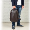 Кожаный рюкзак для делового мужчины