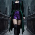 Готика снова в моде: как носить dark romance в 2025 году